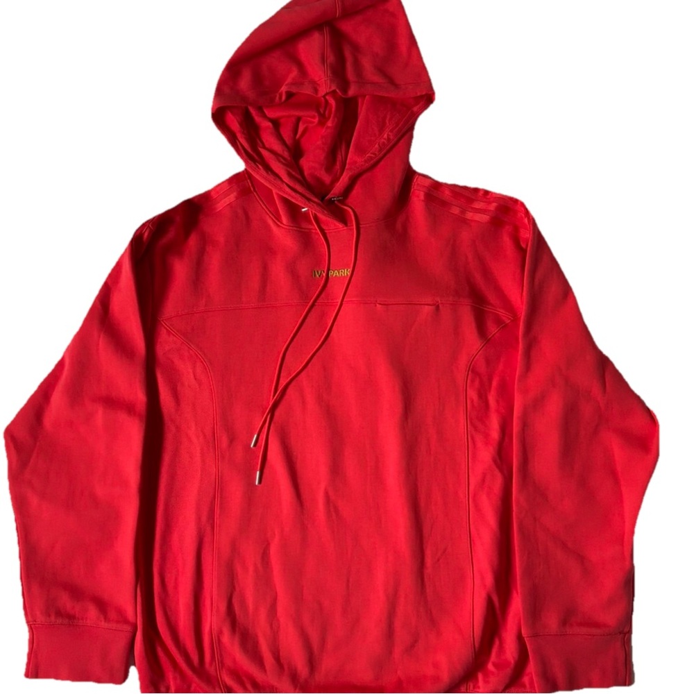 Adidas Ivy Park Coral Oversized Hoodie — Size S (Fits M/L) — NWT — Embroidered